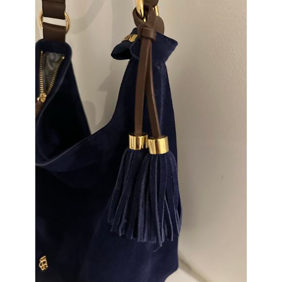 UGG Womens Ugg Australia Rae Suede Hobo Shoulder Handbag - Picture 2 of 9